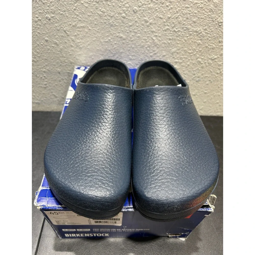 Birkenstock Super-Birki Polyurethane Blue 45 EU 12 US Mens